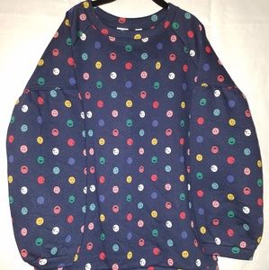 Gap Puff Sleeve Pullover Sweater